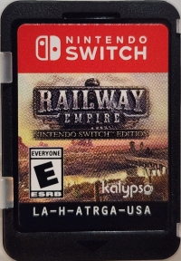 Railway Empire: Nintendo Switch Edition Box Art