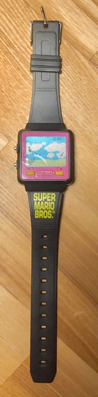 Super Mario Bros. wrist watch Box Art