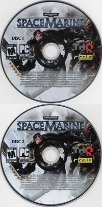 Warhammer 40,000: Space Marine Box Art