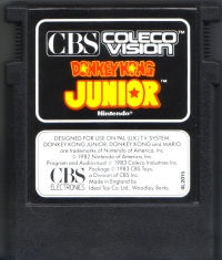 Donkey Kong Junior (4L2015) Box Art