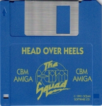 Head Over Heels - The Hit Squad (yellow disk text) Box Art