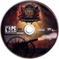 Ageod's American Civil War: 1861-1865: The Blue and the Gray (jewel case / slipcover) Box Art