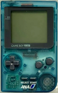 Nintendo Game Boy Pocket - Pocket Monsters Aka (ANA Mileage Club) Box Art