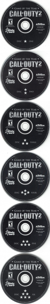 Call of Duty 2 - Game of the Year (33067) Box Art