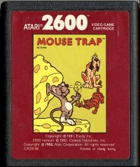 Mouse Trap (Atari Cart) Box Art