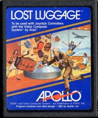 Lost Luggage (blue label) Box Art