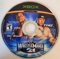 WWE WrestleMania 21 Box Art