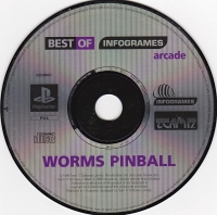 Worms Pinball - Best of Infogrames Arcade - Value Series Box Art