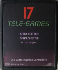 Space Combat (Sears Text Label) Box Art