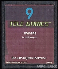 Hangman (Sears Text Label) Box Art