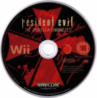 Resident Evil: The Umbrella Chronicles (RVL-RBUP-UXP / white PEGI rating) Box Art