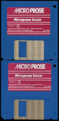 Microprose Soccer Box Art