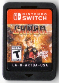 Chasm (logo bottom) Box Art