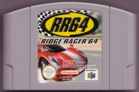 Ridge Racer 64 Box Art