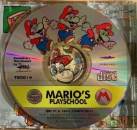 Mario's Playschool Box Art