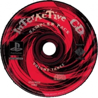 Interactive CD Sampler Pack Volume Three (SCUS-94959 / 2 ring hubs) Box Art