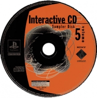 Interactive CD Sampler Disk Volume 5 (SCUS-94224) Box Art