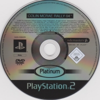 Colin McRae Rally 04 - Platinum Box Art