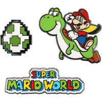 Super Mario World: 35th Anniversary Pin Set Box Art
