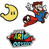 Super Mario Odyssey: 35th Anniversary Pin Set Box Art