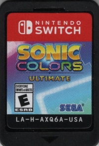 Sonic Colors: Ultimate (Baby Sonic Keychain) Box Art