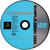Cyberwar Sample Demo Disk Box Art