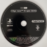 Ridge Racer Hi-Spec Demo Box Art
