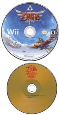 Legend of Zelda, The: Skyward Sword (25th Anniversary / Includes Zelda Music CD) Box Art