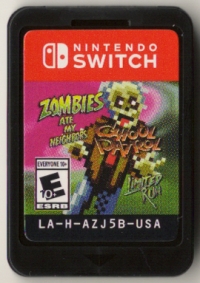 Zombies Ate My Neighbors and Ghoul Patrol (Ghoul Patrol™ text) Box Art