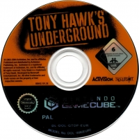 Tony Hawk's Underground [DE] Box Art