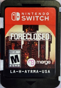 Foreclosed Box Art