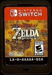 Legend of Zelda, The: Breath of the Wild (105211B) Box Art