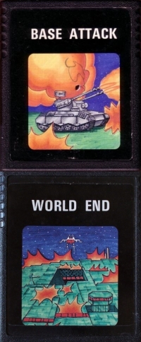 Double-Game Package: Base Attack / World End Box Art