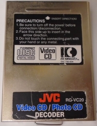 JVC VideoCD / PhotoCD Decoder Box Art