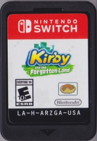 Kirby and the Forgotten Land Box Art