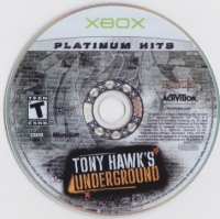 Tony Hawk's Underground - Best of Platinum Hits Box Art