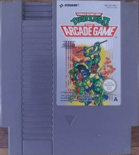 Teenage Mutant Hero Turtles II: The Arcade Game Box Art