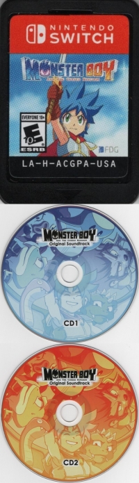 Monster Boy and the Cursed Kingdom - Collector's Edition Box Art