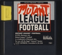 Mutant League Football (Free Inside) Box Art