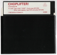 Choplifter! (Ariolasoft / disk) Box Art