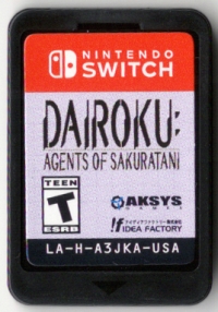 Dairoku: Agents of Sakuratani Box Art