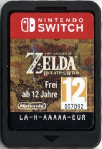 Legend of Zelda, The: Breath of the Wild [ES] Box Art