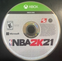 NBA 2K21 Box Art