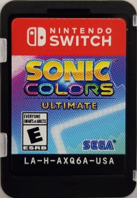 Sonic Colors: Ultimate Box Art
