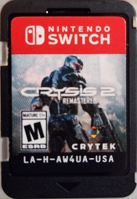 Crysis 2 Remastered Box Art