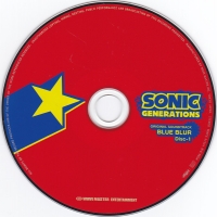 Sonic Generations Original Soundtrack Blue Blur Box Art