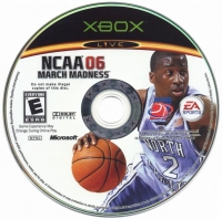 NCAA March Madness 06 Box Art