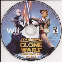 Star Wars The Clone Wars: Lightsaber Duels Box Art