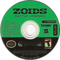 Zoids: Battle Legends Box Art