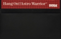 Hang-On & Astro Warrior (No Limits℠ / Made in Japan) Box Art
